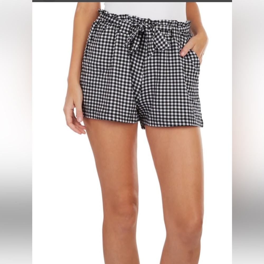 Sienna Dky Plaid Shorts